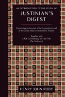An Introduction to the Study of Justinian's Digest