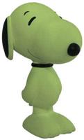 8" Snoopy Flocked Vinyl Figure: Green