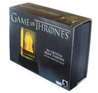 Game of Thrones 3D Crystal Iron Throne Illumination
