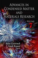 Advances in Condensed Matter & Materials Research. Volume 7