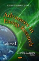 Advances in Energy Research. Volume 1