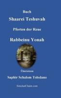 Buch Shaarei Teshuvah - Pforten Der Reue