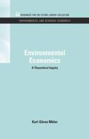 Environmental Economics: A Theoretical Inquiry