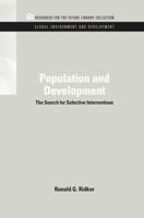 Population and Development: The Search for Selective Interventions