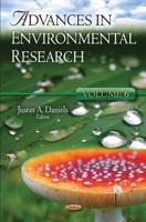 Advances in Environmental Research. Volume 6