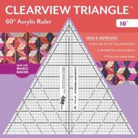 Clearview Triangle™ 60+ Acrylic Ruler - 10"
