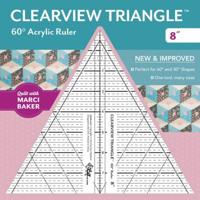 Clearview Triangle™ 60+ Acrylic Ruler 8"