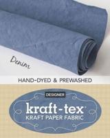 Kraft-Tex¬ Roll Denim Hand-Dyed & Prewashed