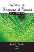 Advances in Environmental Research. Volume 10