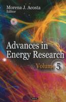 Advances in Energy Research. Volume 5