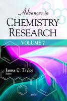 Advances in Chemistry Research. Volume 7