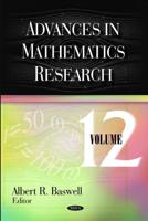 Advances in Mathematics Research. Volume 12