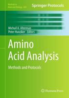 Amino Acid Analysis : Methods and Protocols