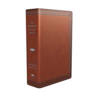 The Jeremiah Study Bible, NKJV: (Brown W/ Burnished Edges) LeatherLuxe¬