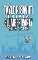Unofficial Taylor Swift Trivia Slumber Party Quiz Game #3