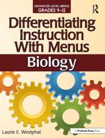 Differentiating Instruction With Menus. Biology