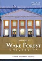 The History of Wake Forest University