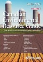 Canadian Environmental Resource Guide 2016