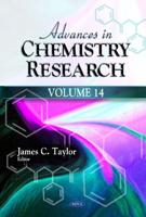 Advances in Chemistry Research. Volume 14
