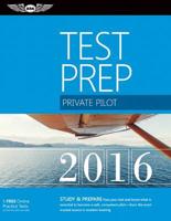 Private Pilot Test Prep 2016 Book and Tutorial Software Bundle