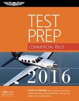 Commercial Pilot Test Prep 2016 Book and Tutorial Software Bundle