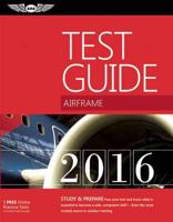 Airframe Test Guide 2016 Book and Tutorial Software Bundle