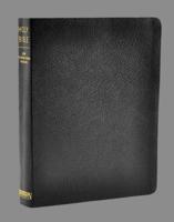 NIV Ministry Essentials Bible (Genuine Leather, Black)