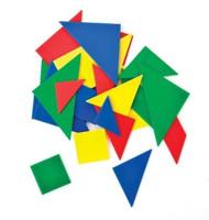 Thinking Kids'¬ Math Tangrams Manipulative