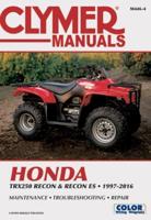 Honda TRX Recon & Recon ES Motorcycle Repair Workshop Manual
