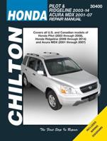 Honda Pilot/Ridgeline & Acura MDX Automotive Repair Manual