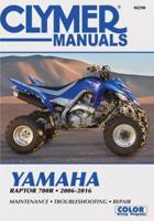 Yamaha Raptor 700R Motorcycle Repair Manual
