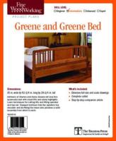 Fine Woodworking's Greene and Greene Bed Plan