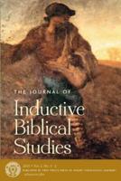 The Journal of Inductive Biblical Studies