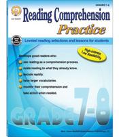 Reading Comprehension Practice, Grades 7 - 8