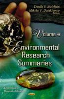 Environmental Research Summaries. Volume 4