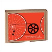 Bicycle Adventure GreenNotes Boxed Notecards