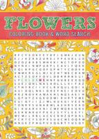 Flowers Coloring Book & Word Search