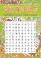 Nature Coloring Book & Word Search