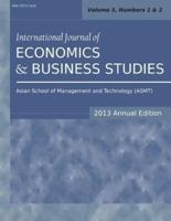 International Journal of Economics and Business Studies (2013 Annual Edition): Vol.3, Nos.1 & 2