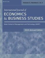 International Journal of Economics and Business Studies (2015 Annual Edition): Vol.5, Nos.1-2