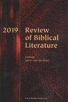 Review of Biblical Literature, 2019