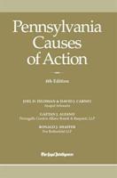 Pennsylvania Causes of Action 2015