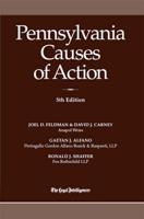 Pennsylvania Causes of Action 5th Edition