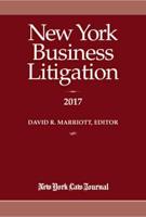 New York Business Litigation 2017