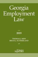 Georgia Employment Law 2019