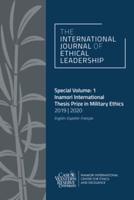 The International Journal of Ethical Leadership Special Volume: 1
