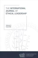 The International Journal of Ethical Leadership Vol 5