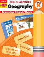 Skill Sharpeners: Geography, PreK Workbook
