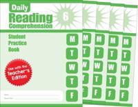 Daily Reading Comprehension, Grade 6 Student Edition Workbook (5-Pack)