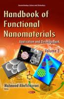 Handbook of Functional Nanomaterials. Volume 3 Application & Development